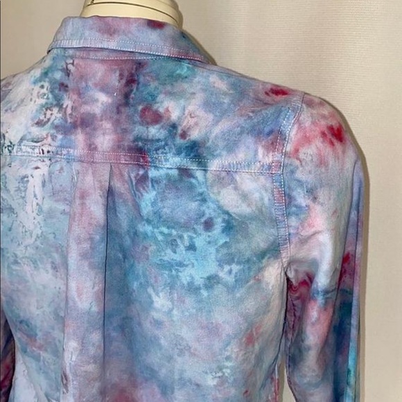 *CUSTOM DYED BUTTON DOWN SHIRT - Picture 6 of 6